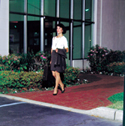 Woman with briefcase